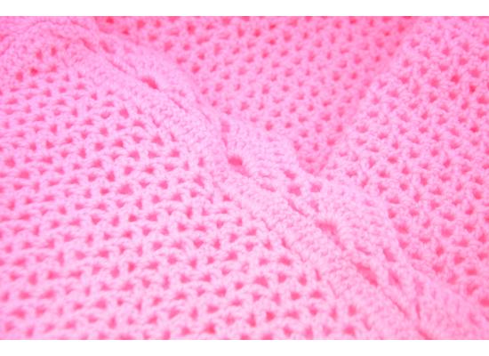 حرام بناتي زهري من الكروشيه 